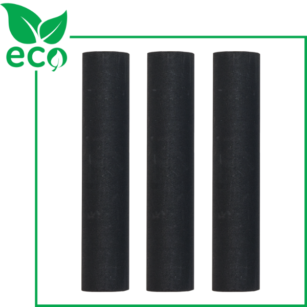 3 x Green Carbon Block Filter Candle 