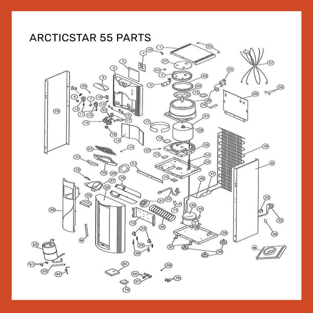 ARCTICSTAR 55 PARTS 