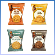 Walkers Twinpack Assorted Biscuits (Box of 4 x 25)