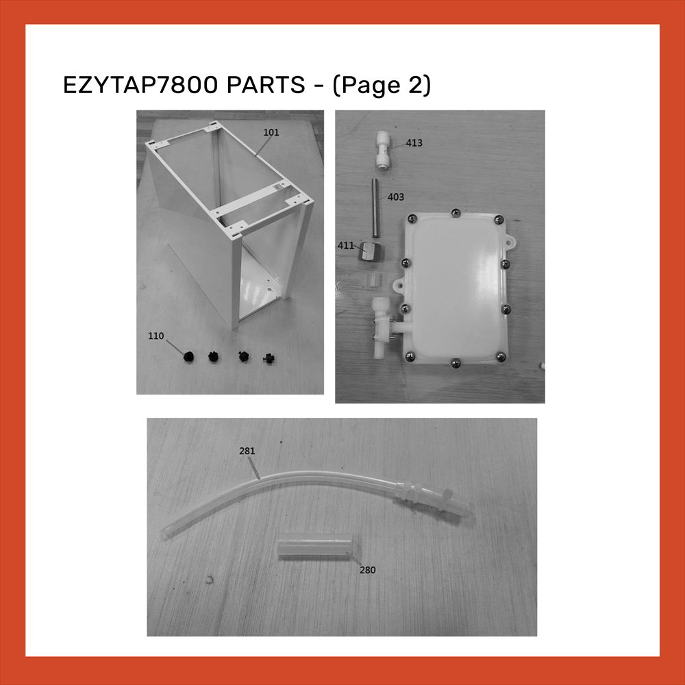 EZYTAP7800 PARTS 